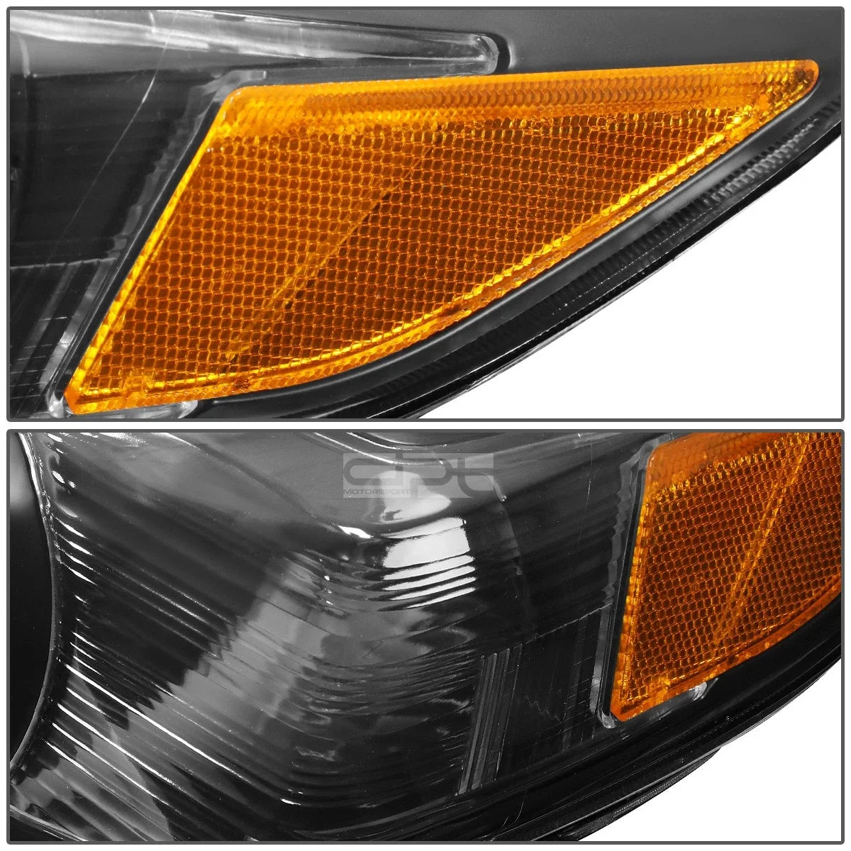 Projector Headlight Lamp for Toyota Sienna (2011–2020) - Black Amber