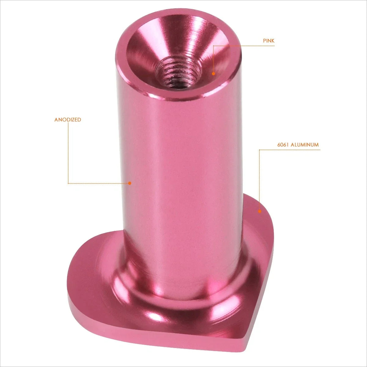 NRG DB-H002PK Pink Heart Hand Brake Drift Button for FR-S/86/BRZ/WRX/STI (2013–2021)