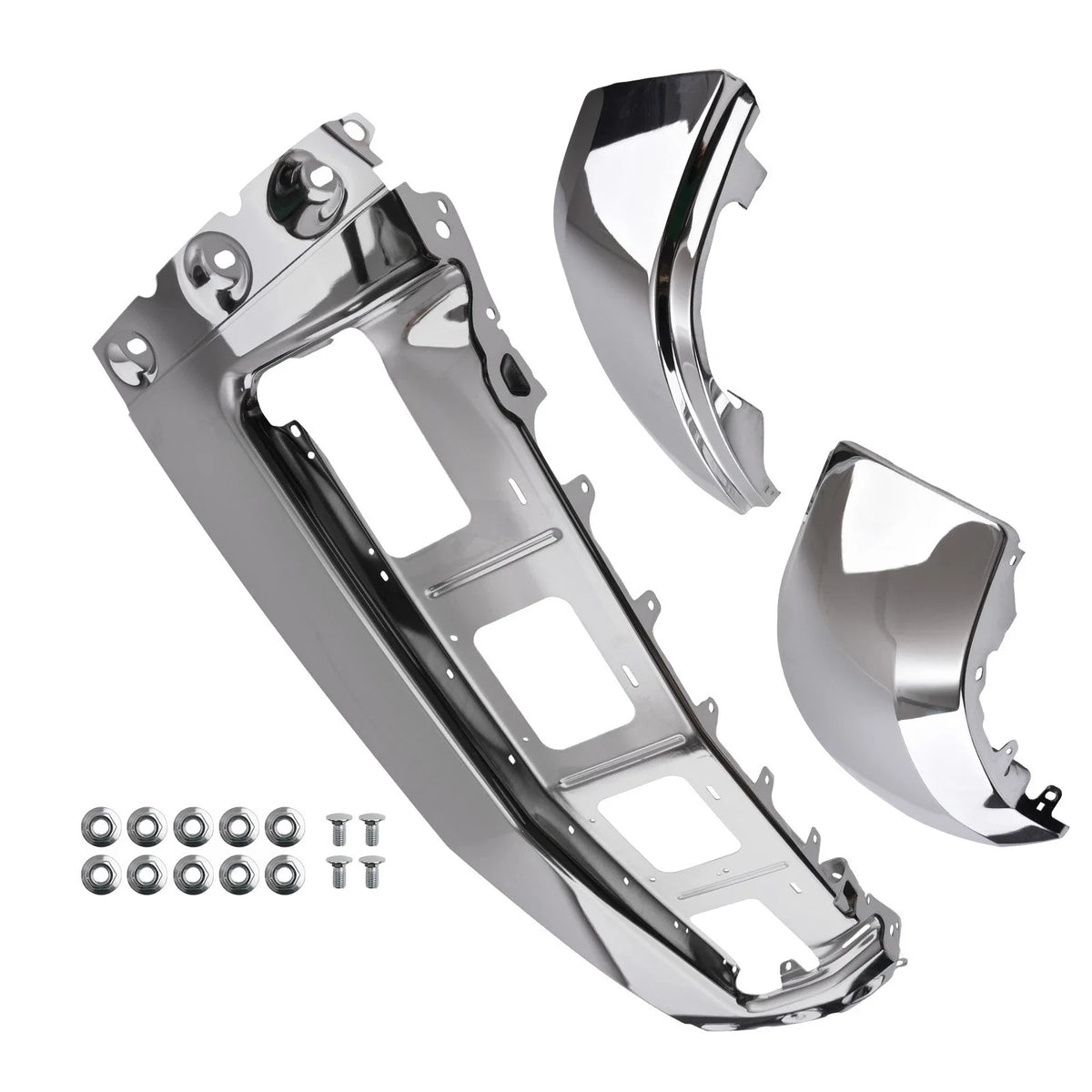 Steel Chrome Front Bumper for Chevrolet Silverado 1500 (2014–2015) GM1002844