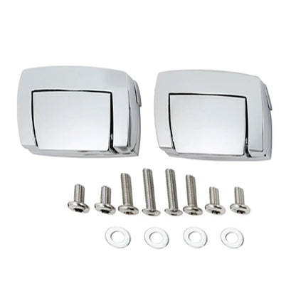Razor Chopped King Trunk Latches for Harley Touring Road King (1980–2013) Chrome