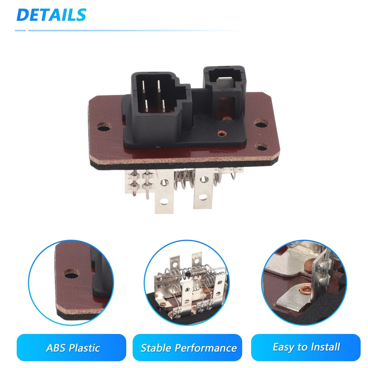 HVAC Blower Motor Resistor No. 4S4Z19A706AA for Ford Escort (1997–2003)