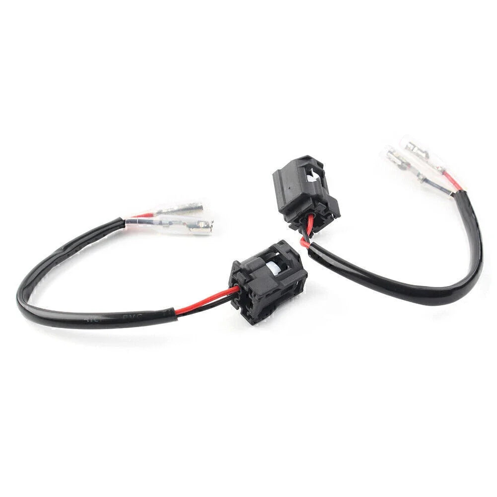 2pcs 2-Wire Turn Signal Connector Wire Harness for Yamaha MT10 (2016–2023)