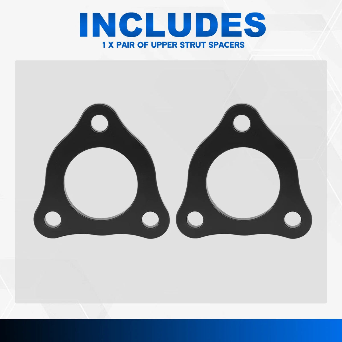 1/2" Front Leveling Upper Strut Mount Lift Kit Spacers for Dodge Ram 1500 (2006–2022)