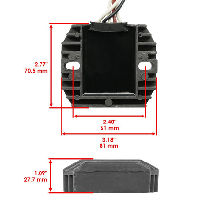 Regulator Rectifier for Suzuki GS650 Katana (1981–1983) VR2989RR125HS, 3280043X51, 3280035B00