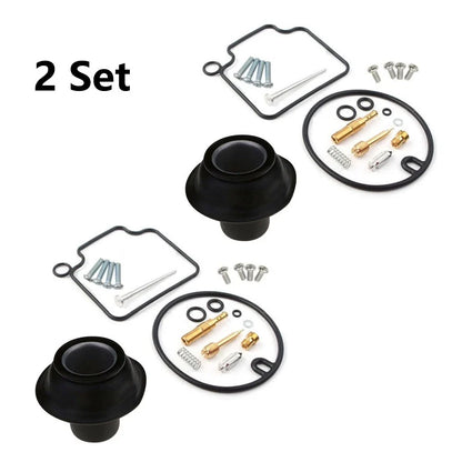 2X Carburetor Rebuild Kit for Honda VTX1300C VTX1300R VTX1300S (2003–2009) 16111-MEA-671