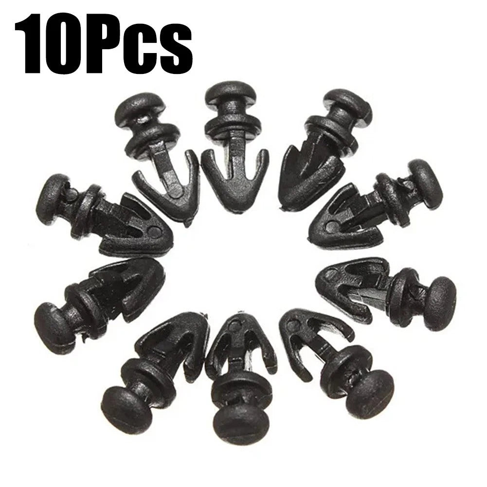 10Pcs Door Seal Sill Strip Push Rivet Clips for Ford Mondeo (MK2/MK3/MK4)