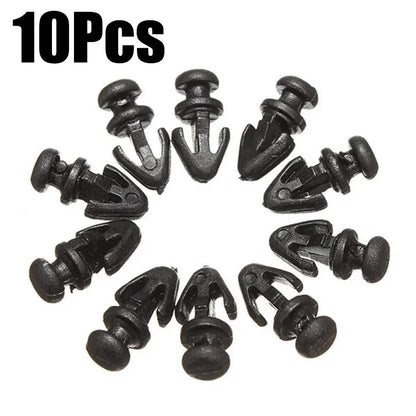 10Pcs Door Seal Sill Strip Push Rivet Clips for Ford Mondeo (MK2/MK3/MK4)