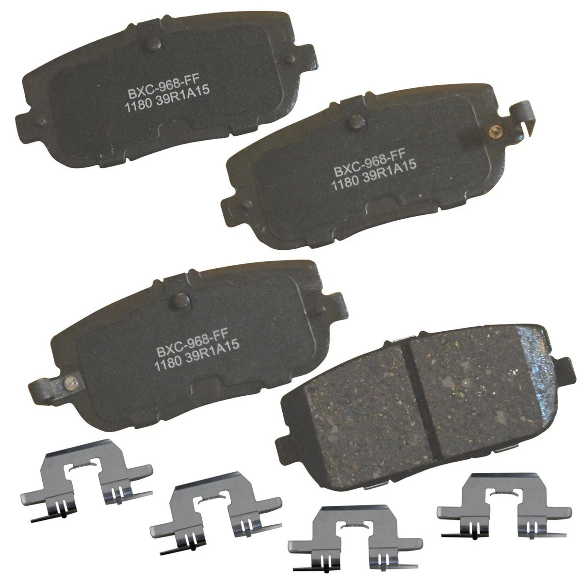 Ceramic Rear Brake Pads for Fiat 124 Spider, Mazda MX5, Miata (2006–2023)
