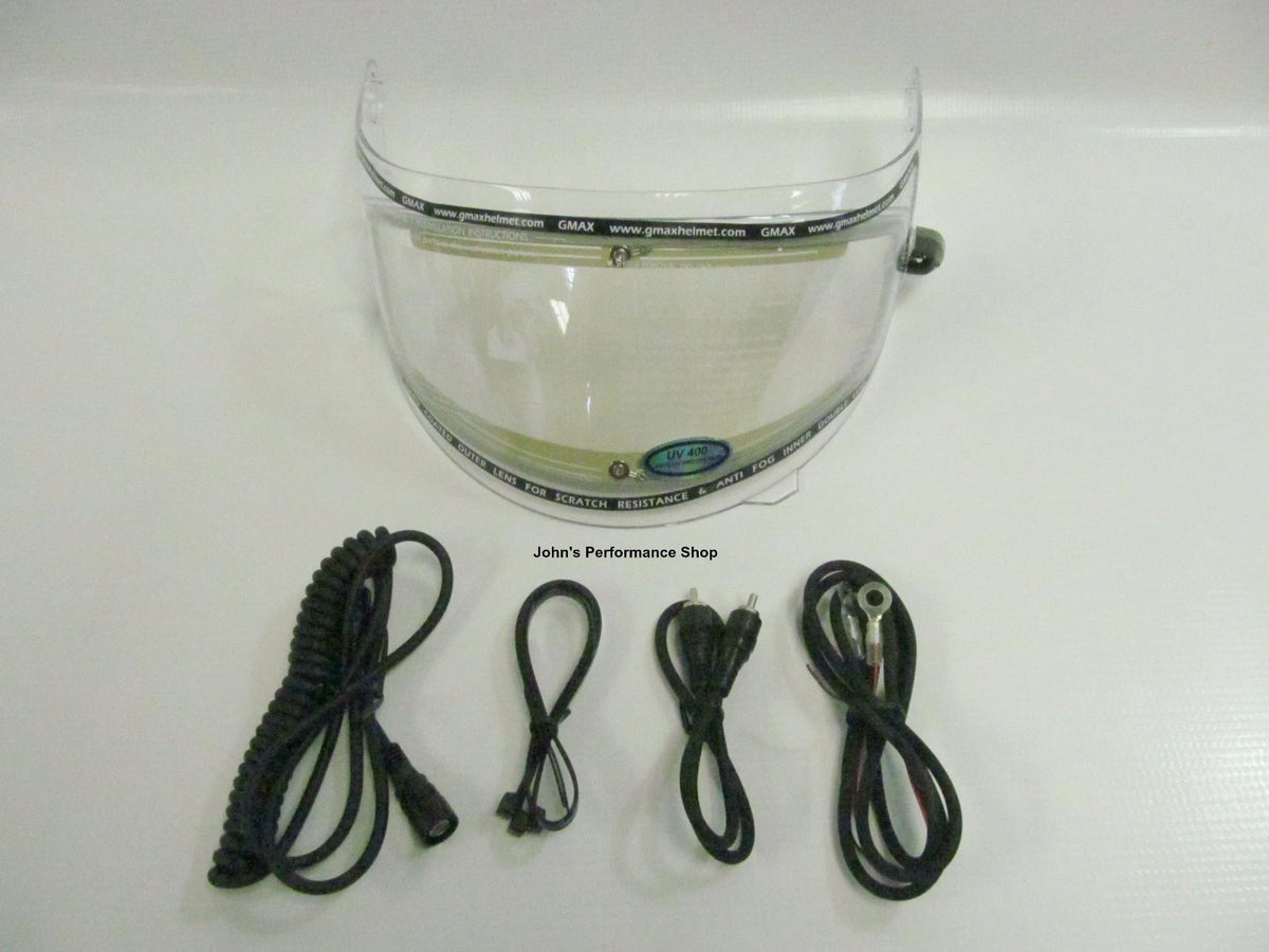 GMAX Double Lens Clear Electric Helmet Shield 44S 72-0894