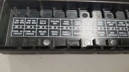 Engine Bay Fuse Box Cover for Ford Taurus Sable (1992–1995) F2DB-14A075-AA
