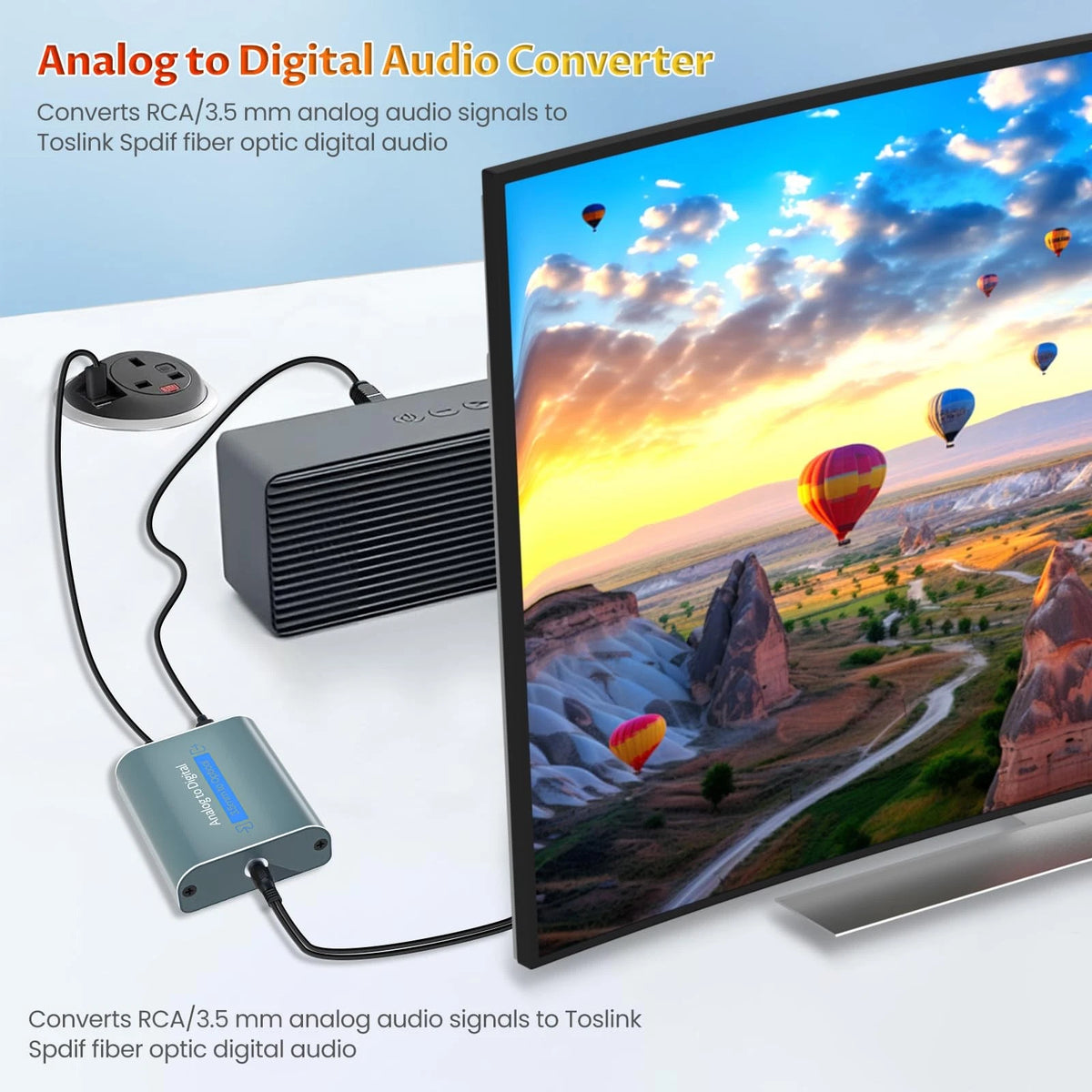 Analog to Digital Audio Converter for (2010–2023)