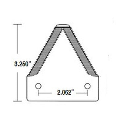 Black Heavy Smooth Sickle Section for Ford/New Holland