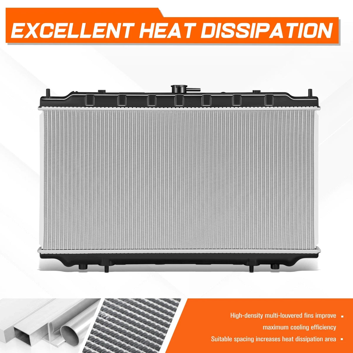Aluminum Core Radiator for Infiniti G20 (1999–2002) DPI-2413