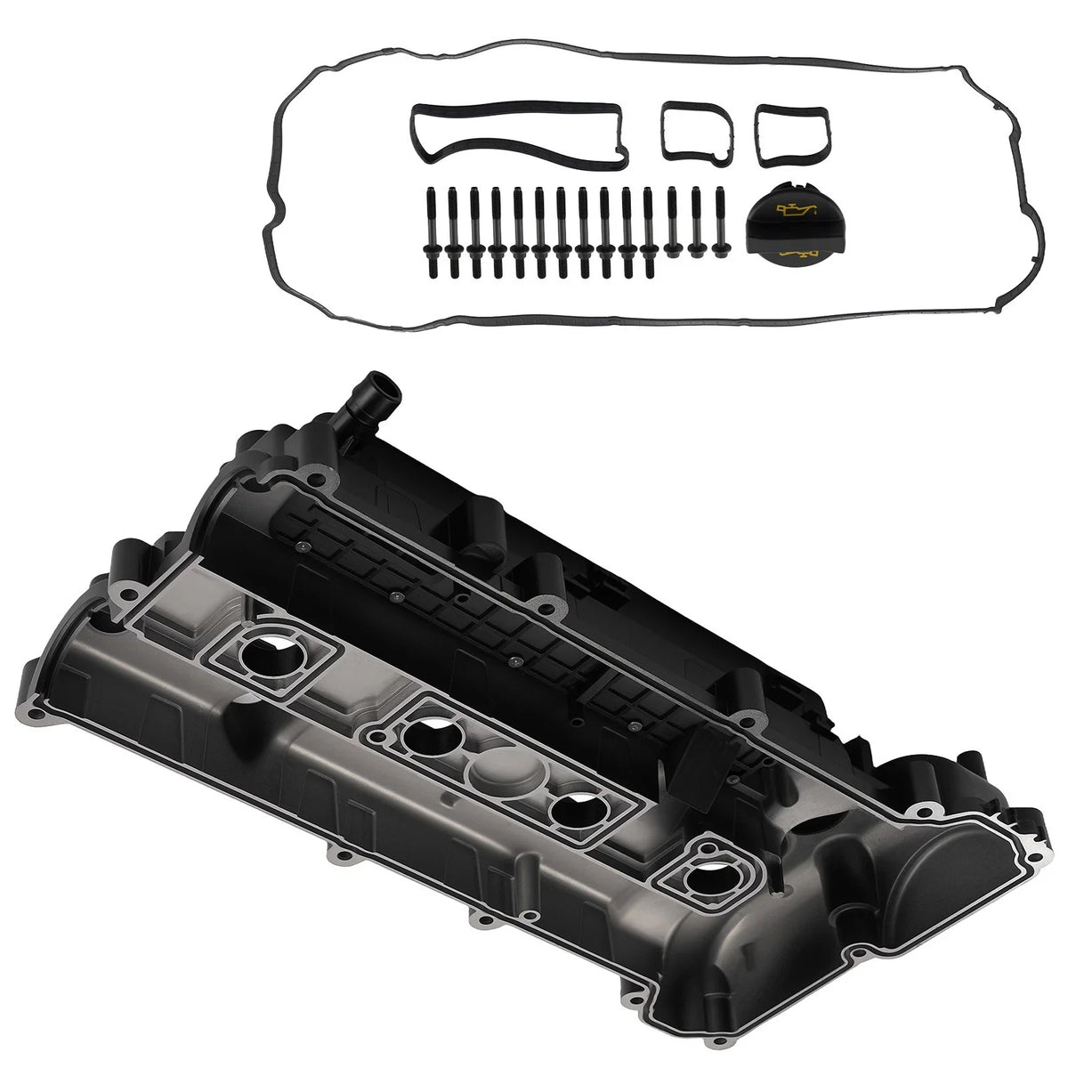 Valve Cover for Ford Explorer Edge (2017–2019) 2.0L/2.3L Turbocharged Black