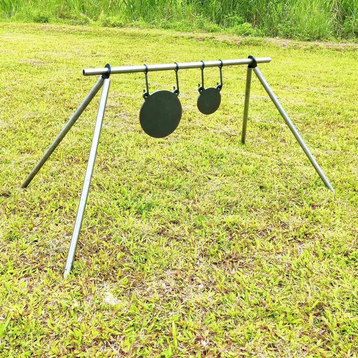 Set of 4 AR500 Steel Target Hangers for Target Shooting