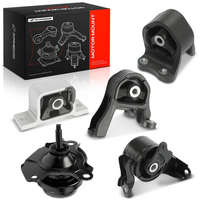 Set of 5 Engine Motor & Transmission Mounts for Honda Element (2003–2006) 50821SCVA02, 50721S5C003, 50810S7D003, 50810S9A013