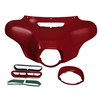 Front Inner Outer Fairing for Harley Touring Street Glide (2014–2024) Billiard Red