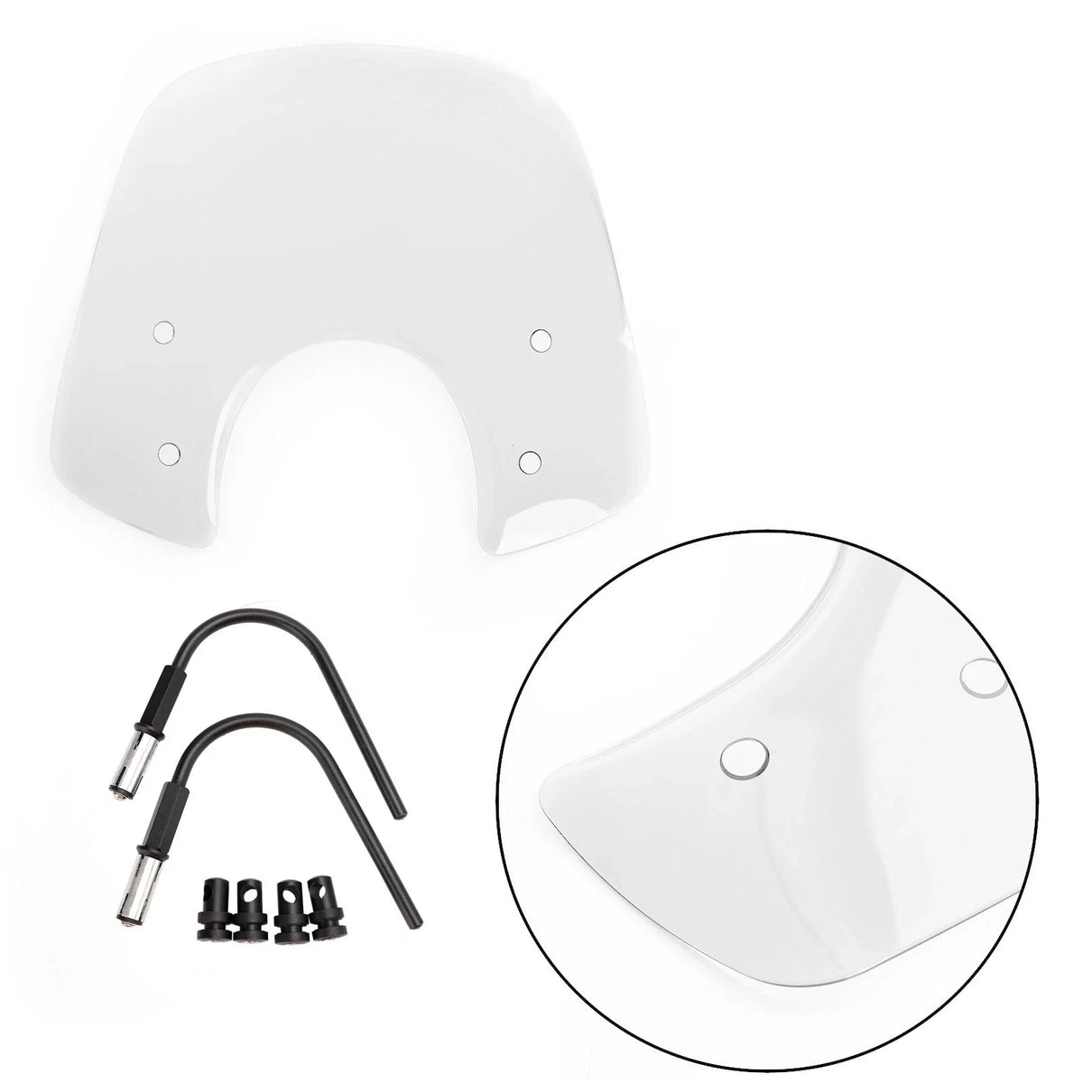 Windshield Windscreen for Vespa LX50 LX125 LX150 GT200 GTS300 (2006–2023)