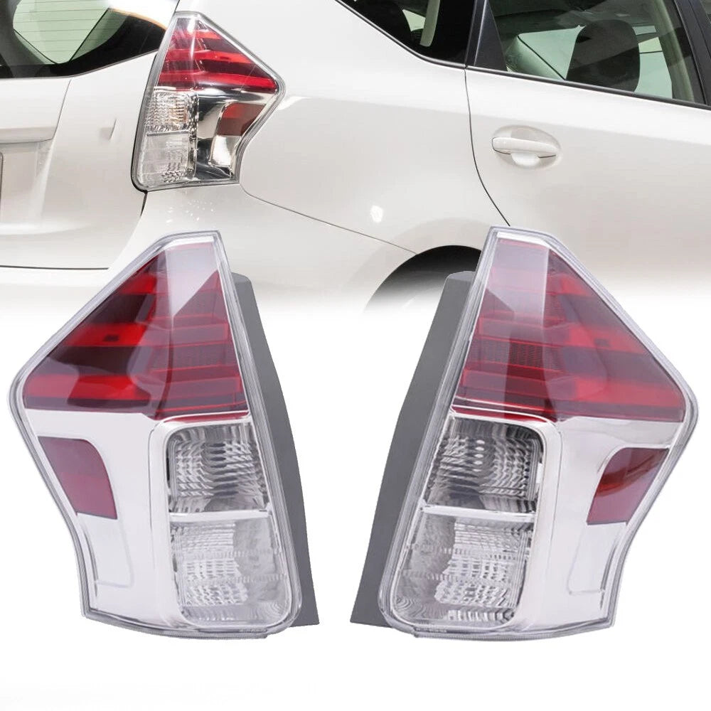 Pair Tail Lights for Toyota Prius V (2015–2018) 8155147272 TO2801194
