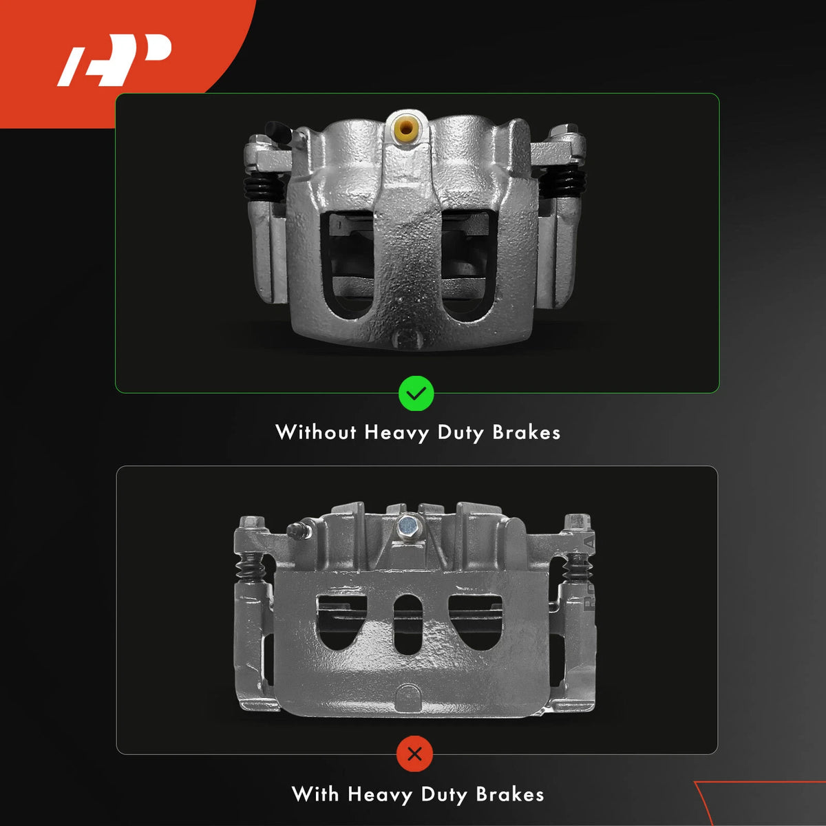 Front Right Brake Caliper w/ Bracket for Ford Explorer (2011–2019) - 8A8Z2B120A, 8A8Z2B120AA, 8A8Z2B292A, AG1Z2B120B, AG1Z2B292A, 18-B5215