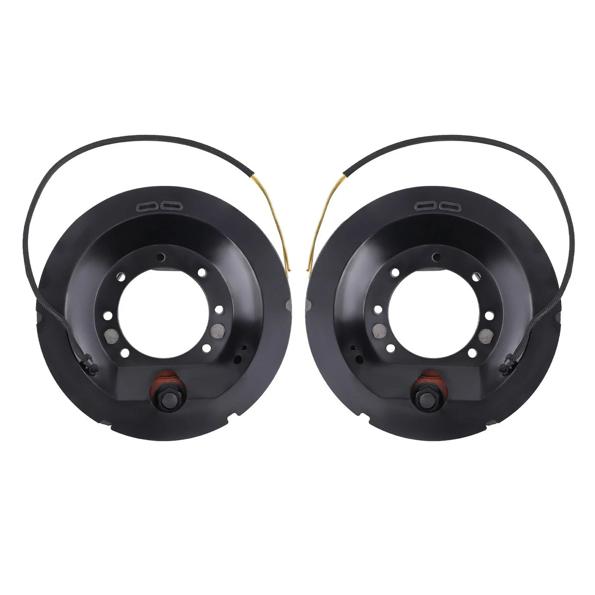 Set of 2 Electric Trailer Backing Plates for Trailer Axle (23-451)
