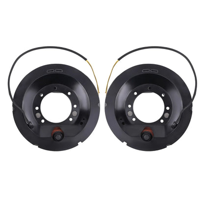 Set of 2 Electric Trailer Backing Plates for Trailer Axle (23-451)