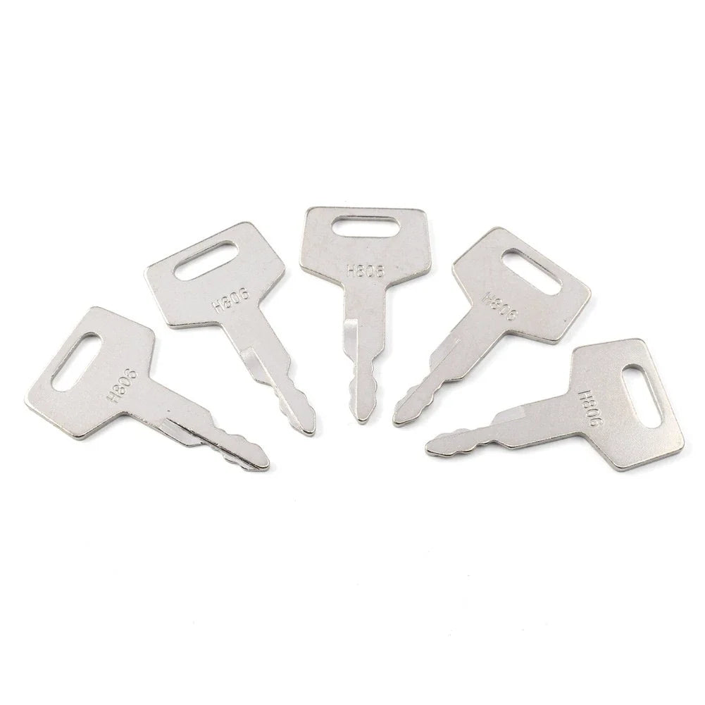 Set of 5 Ignition Keys for Takeuchi 7001-00019 & Gehl 180845