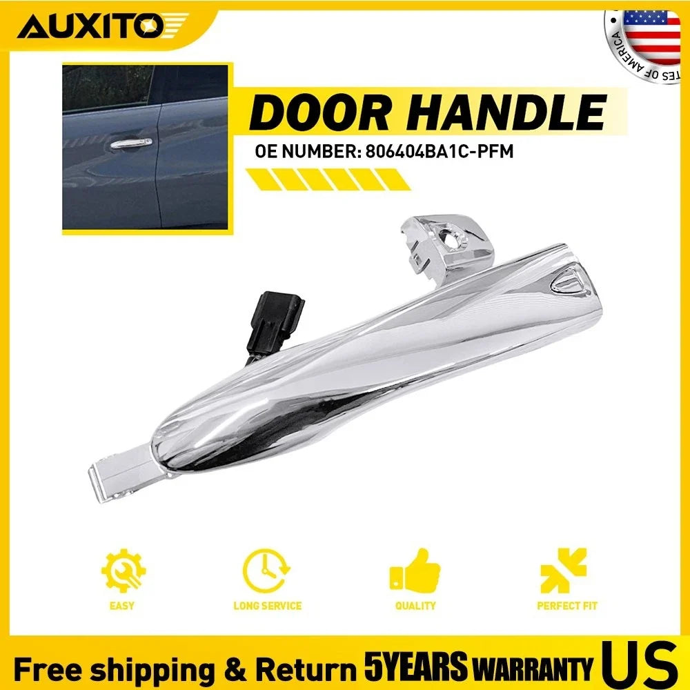 Black Outside Door Handle for Nissan Murano Rogue (2015–2023)