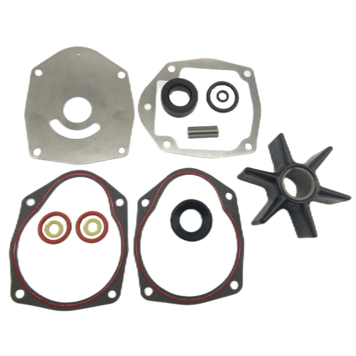 Water Pump Repair Kit for Mercury 90 100 115 200 HP Outboard (43026Q06, 18-3265)