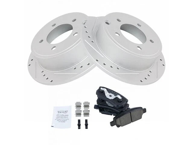 Brake Pad and Rotor Kit for Mitsubishi Lancer (2008–2017) 78822JBXG