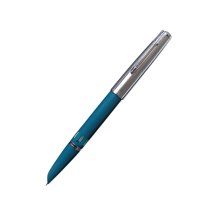 Wing Sung 601 Fountain Pen F Nib 0.5mm Ink Pen for Blue
