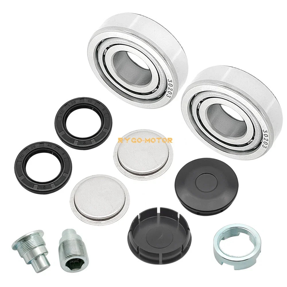 Swingarm Bearing Bolt Nut Seal Cap Kit for Honda FourTrax 300 TRX300 (1988–2000)