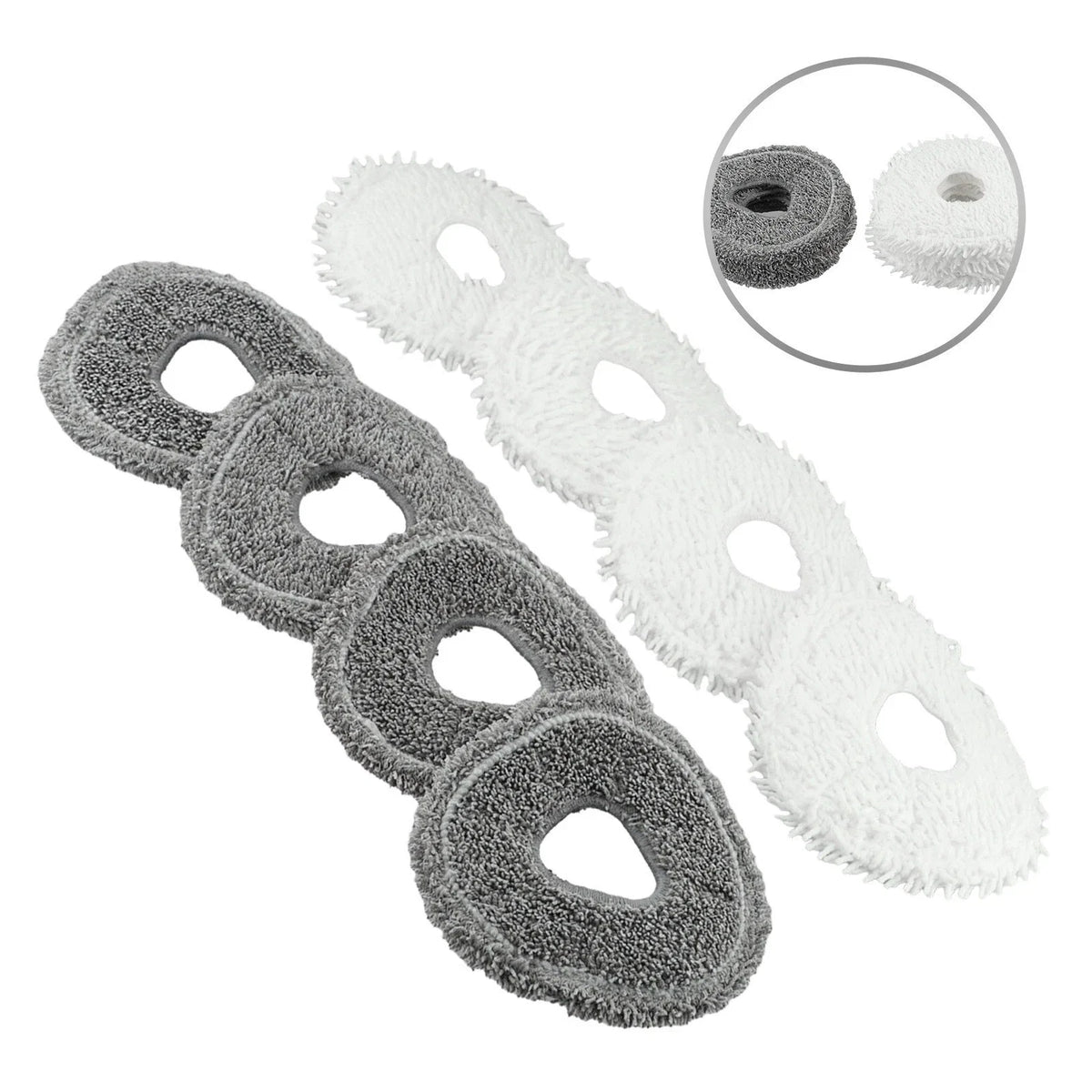 Set of 4 Reusable Microfiber Mop Cloths for Narwal Freo X