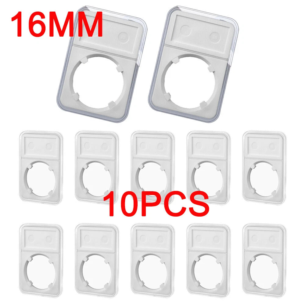 Set of 10 Coin Slab Holders for 1/10 Oz Gold Display Storage