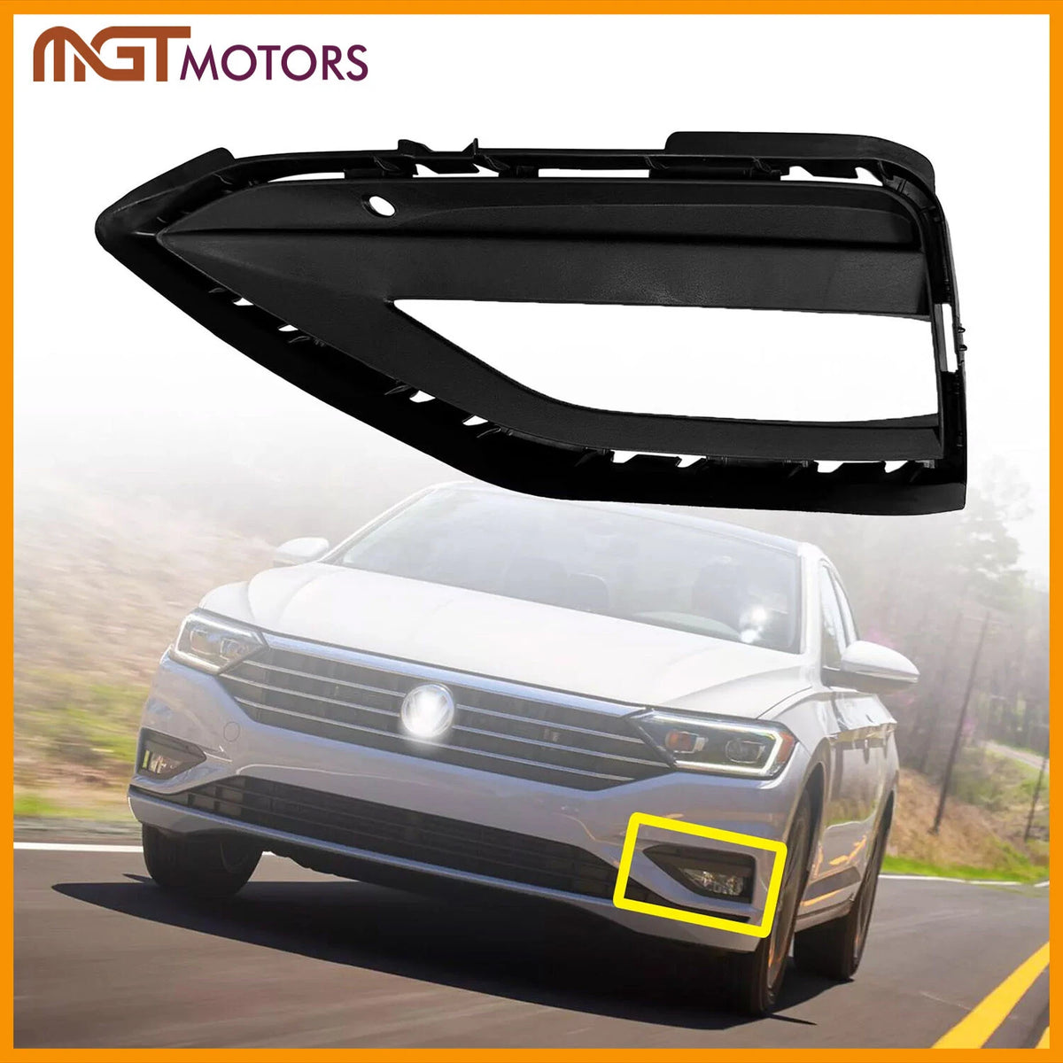 Front Bumper Lower Grille for VW Jetta (2019–2021) BAP941683, 17A 853 666