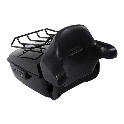 Trunk Luggage Backrest Mount Rack Plate for Harley Street Glide (2014–2026)