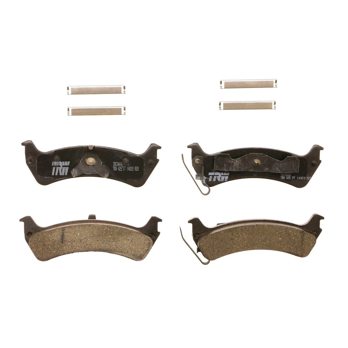 2X Brake Pad Set Rear for Ford Windstar (1995–2003) TRC0664