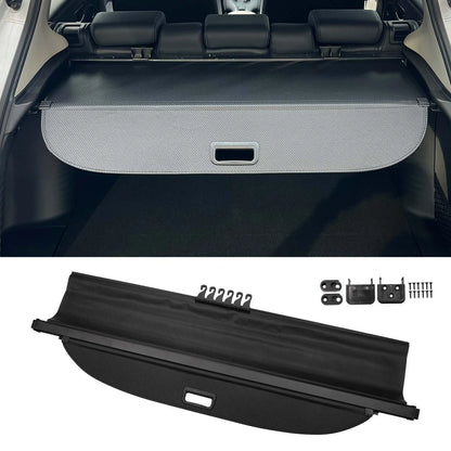 Retractable Cargo Cover for Ford Explorer (2011–2018) Black Carbon Fiber