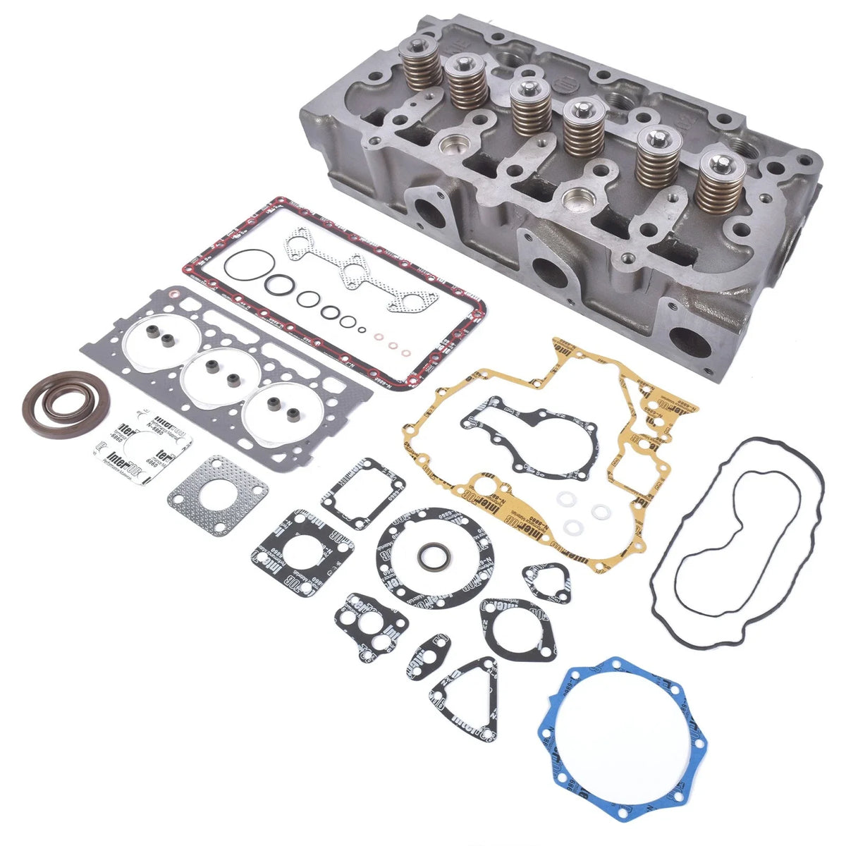 Full Cylinder Head Valve & Spring Gasket for Kubota D902 (ZD323 RTV900)