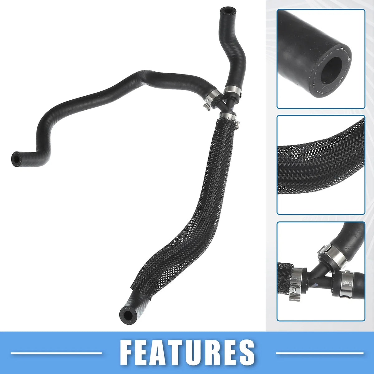 Radiator Coolant Hose No. 17127576363 for BMW 550i (2011–2013)