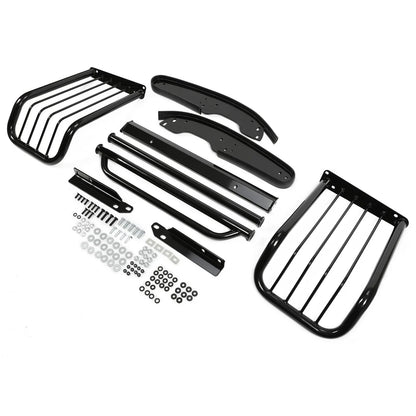 Steel Grille Brush Bumper Guard for Chevy GMC Silverado Sierra (1988–2000)