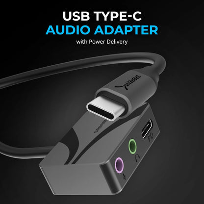 USB Type-C to 3.5mm Audio Adapter for USB-C Devices