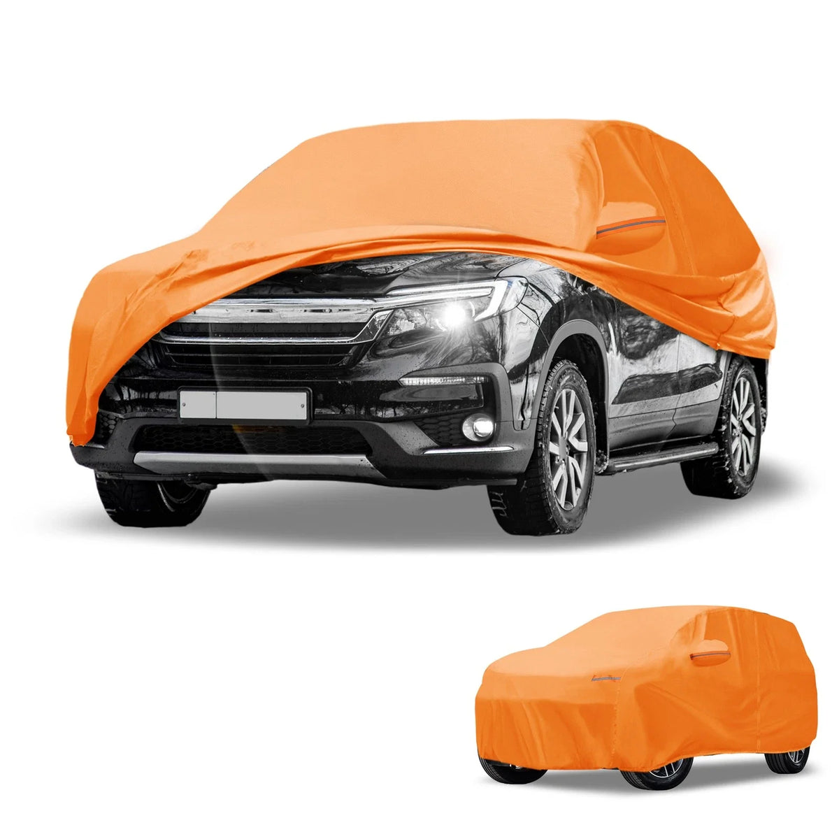 Waterproof Car Cover for Honda Pilot (2016–2023) 210D-PU with Zipper