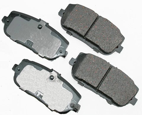 Rear Ceramic ProAct Disc Brake Pads for Mazda MX-5 Miata (2006–2014) Akebono