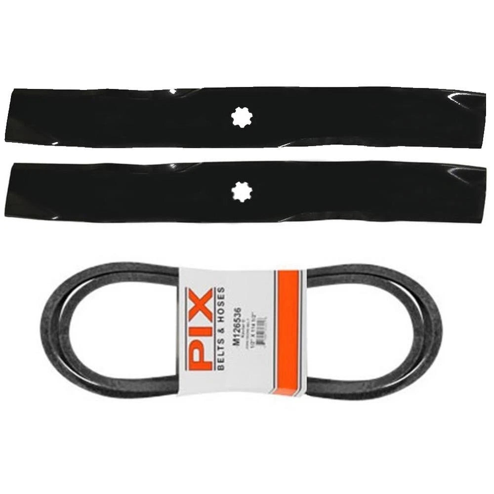 Mower Blades & Belt Kit for Sabre (Fits AM137325)