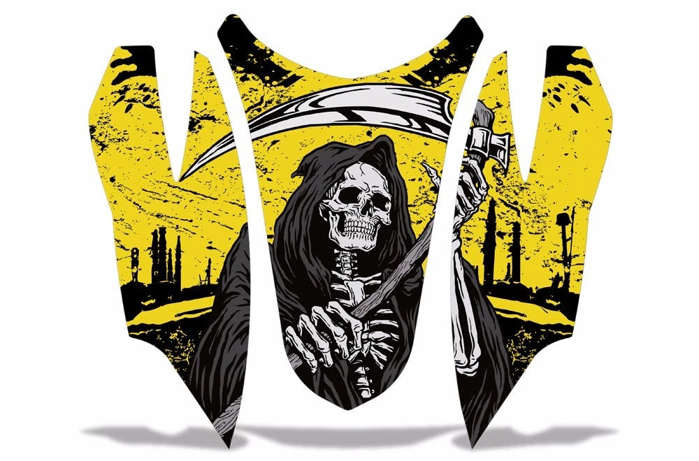 SLED Graphic Hood Decals for Arctic Cat Firecat/Sabercat (2003–2006)
