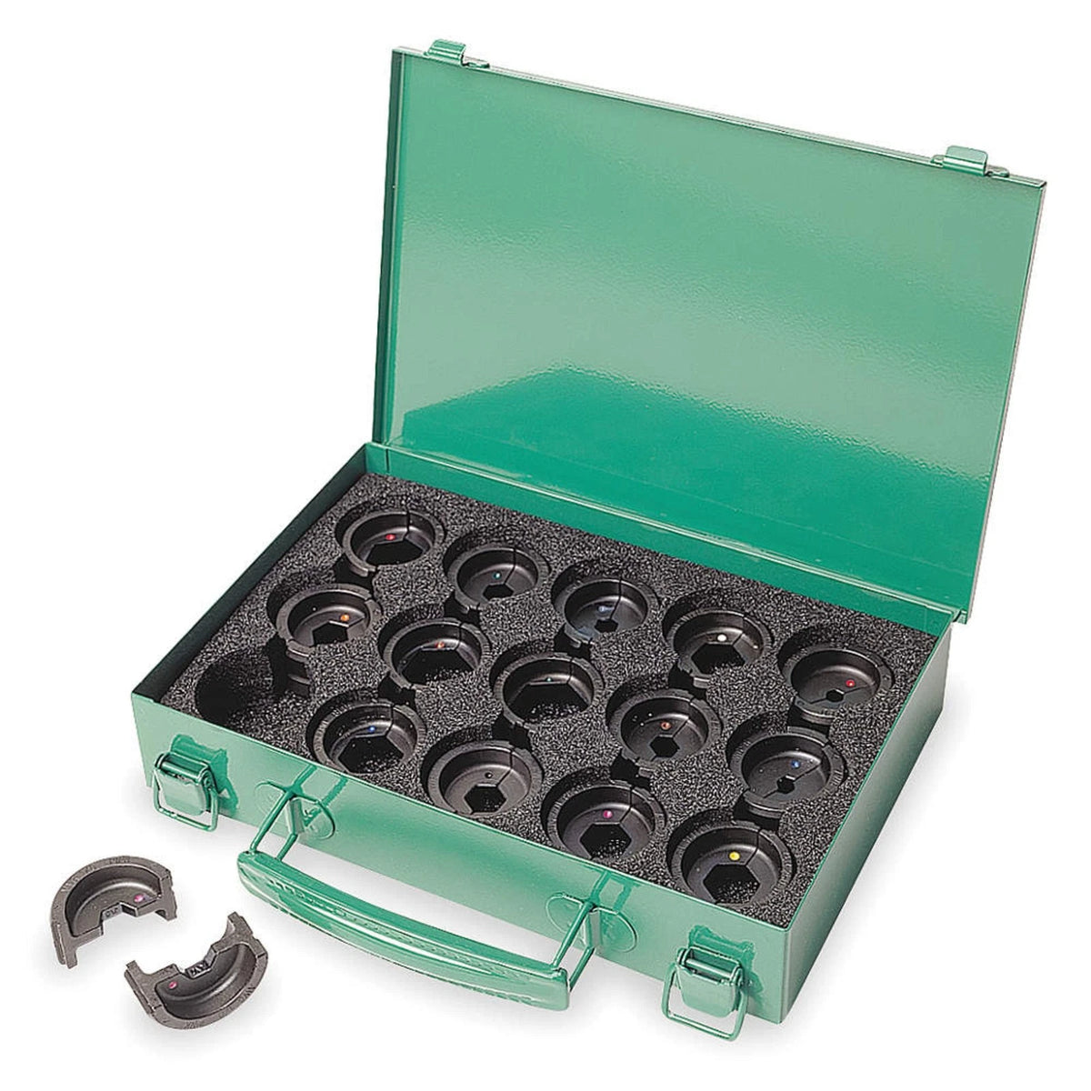 6 Ton KC22 Die Set for Greenlee / Emerson 8 AWG - 600 KCMIL Copper