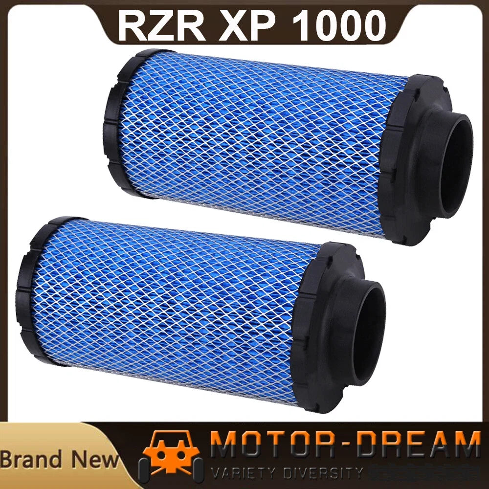 2 Air Filters for Polaris RZR XP 1000 XP 4 1000 (2014–2022) 1240957 1241084 1240822