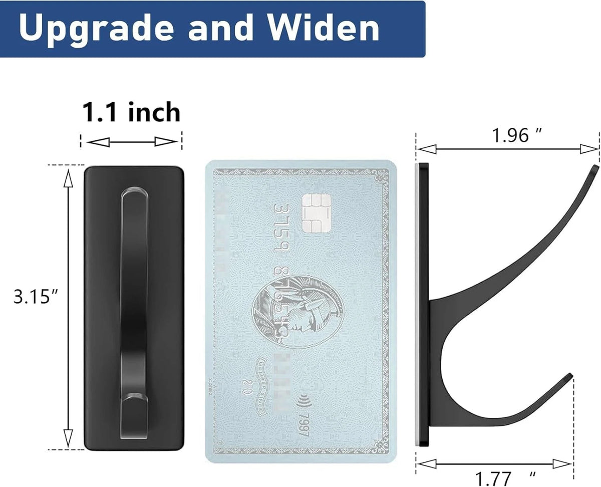 Self Adhesive Coat Hooks for Heavy Duty Wall Hanging