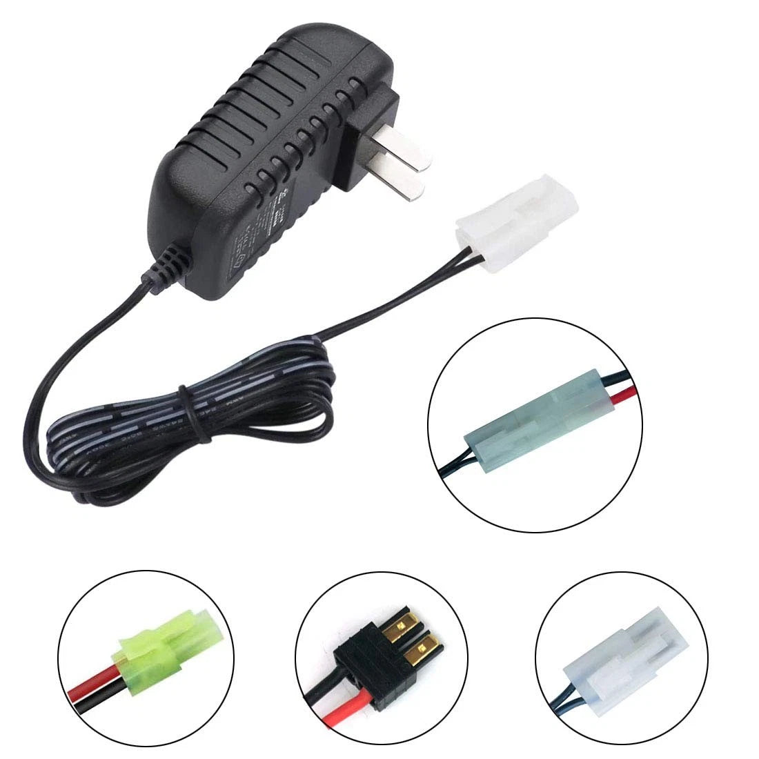 RC Car Battery Charger for NiMH/NiCd Packs 9.6V